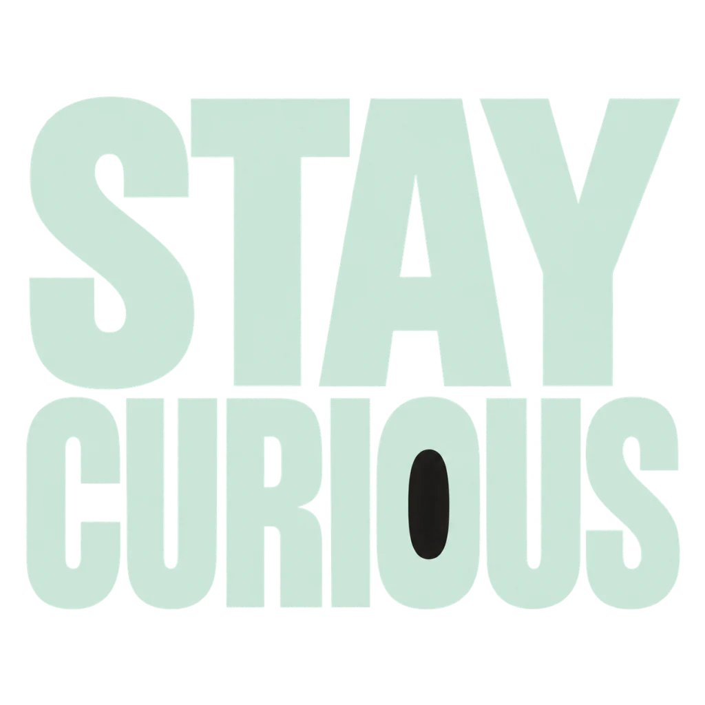 Words to live by — selected typography example